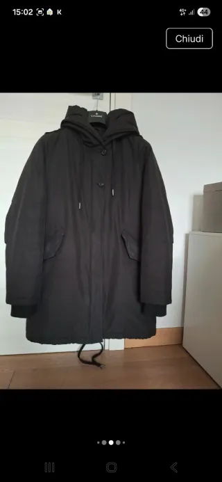 Parka Canadian nero donna taglia L