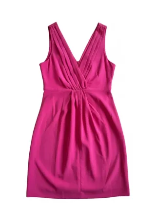 Vestido corto fucsia H&M
