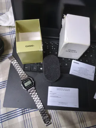 Relógio Casio Prata Nunca Usado