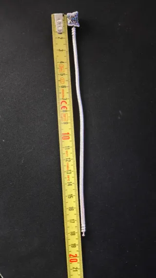 Pulsera plata 925 compatible con abalorios