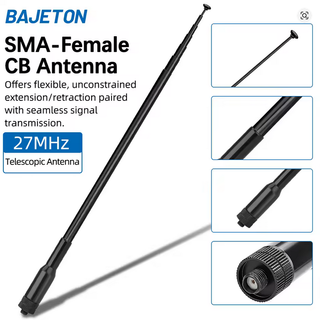Antena Telescópica CB 27MHz WALKIE