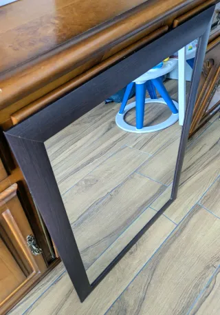 ESPEJO PARED WENGUÉ