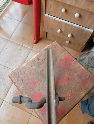 Antigua Rueda de fundicion