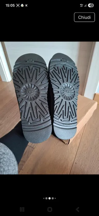 Ugg Ultra Mini Neri Tg 38