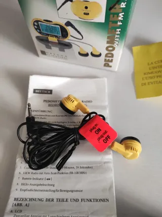 Pedometro Oregon Scientific Radio Stepper