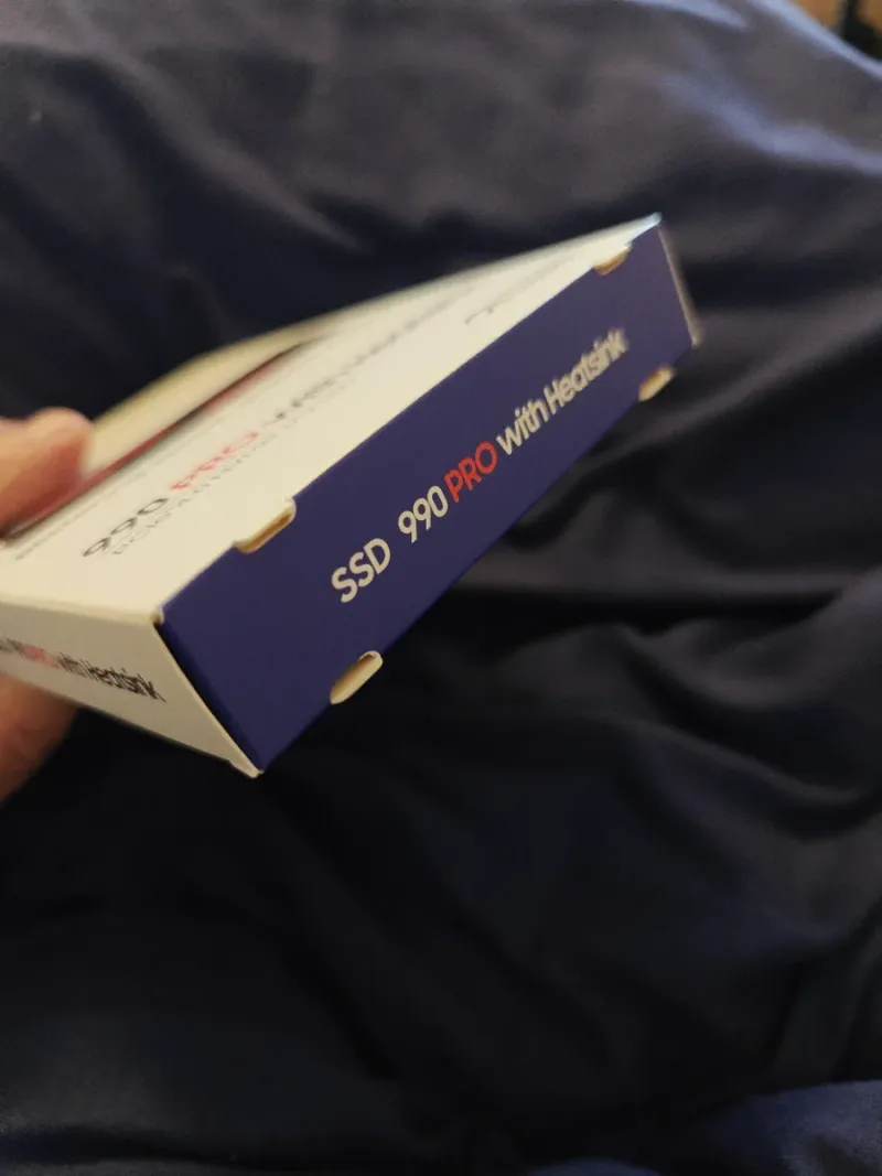 Samsung 990 PRO 1TB SSD NVMe M.2 with HEATSINK! afbeelding 3