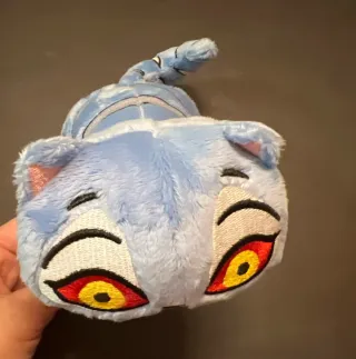 Peluche Derpy, tigre azul K Pop Demon Hunters