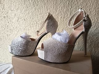 Vestido de Novia, Baile Blanco, Zapatos