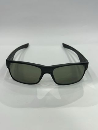 Oakley Twoface matte black lentes green
