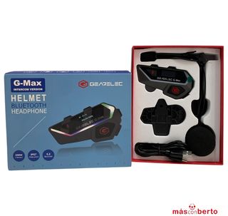 Intercomunicador Bluetooth Gearelec G-Max