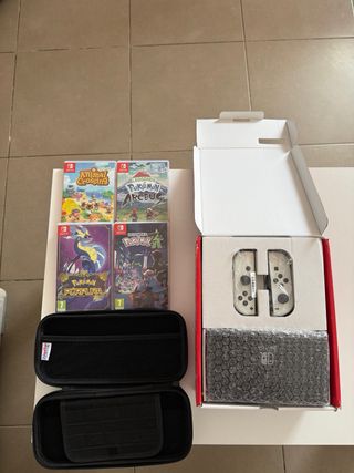 Nintendo Switch OLED nueva. Juegos a parte.
