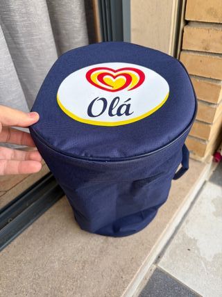 Mala Térmica Vintage - "Gelados Olá"