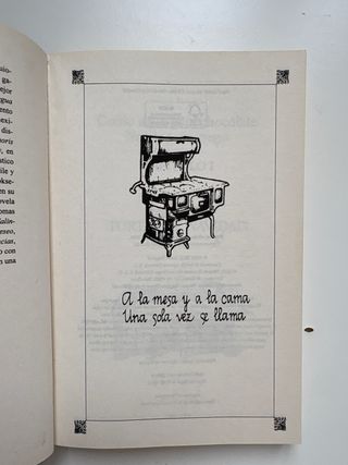 Como agua para chocolate