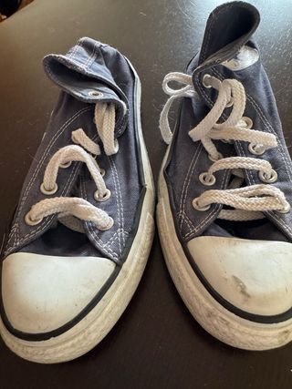 2 Pares Converse Azul y Amarillo