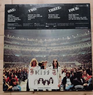 Kiss Alive LP Vinile Francia Hard Rock