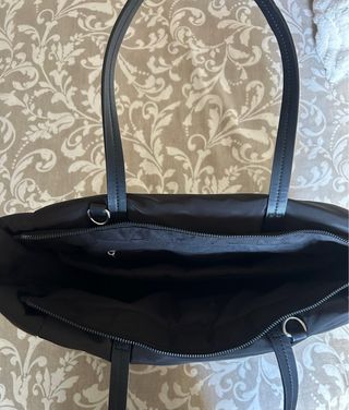Bolso negro Stradivarius