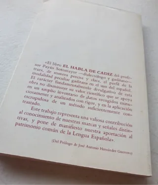 El habla de Cádiz.