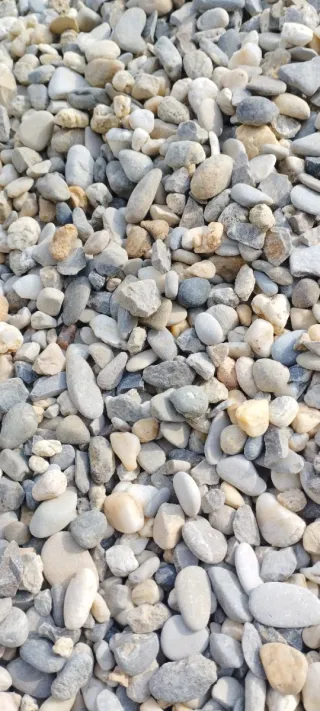 Ghiaia e ciottoli per giardino