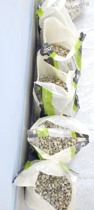 Ghiaia e ciottoli per giardino