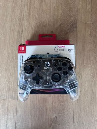 Mando Nintendo Switch Transparente