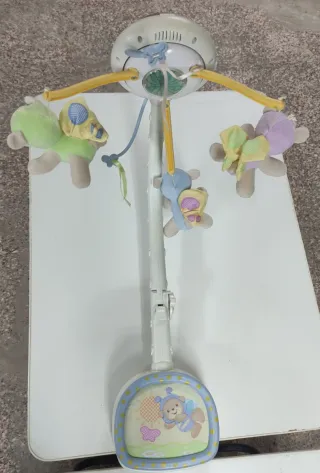 Carrusel y proyector de cuna Fisher Price