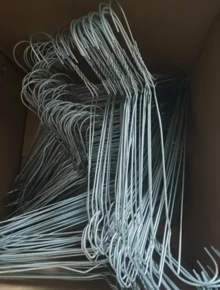 Grucce metallo argentate