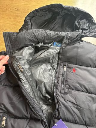 Chaqueta Ralph Lauren Negra con Capucha