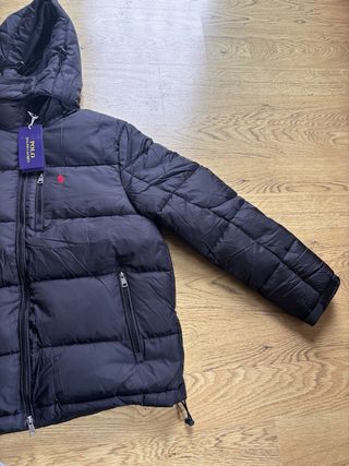 Chaqueta Ralph Lauren Negra con Capucha