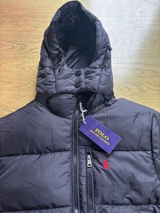 Chaqueta Ralph Lauren Negra con Capucha