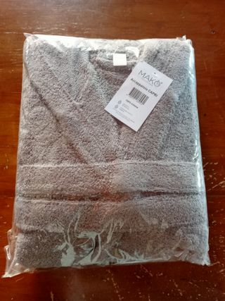 Accappatoio CAPRI Makò Grigio – 100% Cotone – NUOV