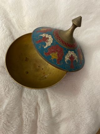 Bombonera Metálica Decorada