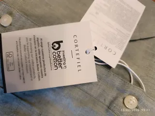 Camisa Cortefiel Hombre Manga Corta Talla L