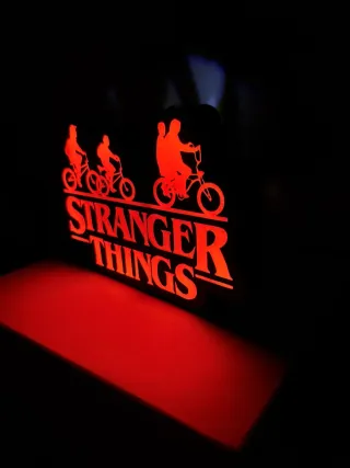 Lampada Light Box Stranger Things