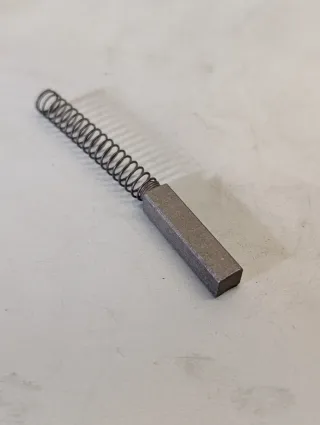 Carboncini con Molla 6x6x25 mm stock 20 pz motore