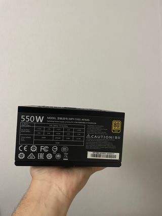 Fuente Alimentación Cooler Master MWE Gold 550W