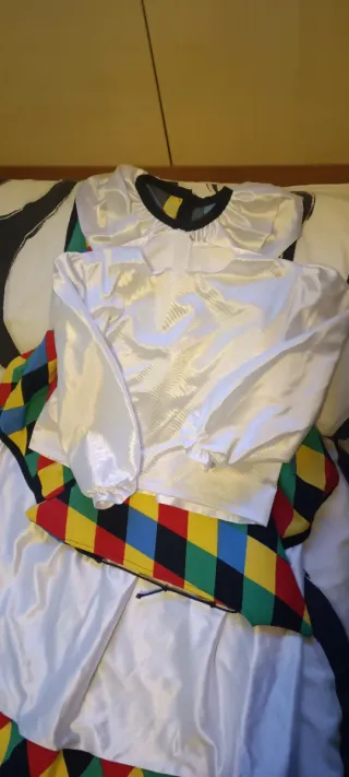 Disfraz Arlequín Niña 7-8 Años