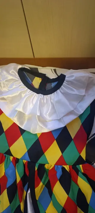 Disfraz Arlequín Niña 7-8 Años