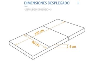 Cuna de viaje + colchón y bolsa