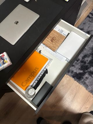 2 Escritorios Ikea Micke Negro 105x50cm