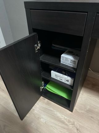 2 Escritorios Ikea Micke Negro 105x50cm