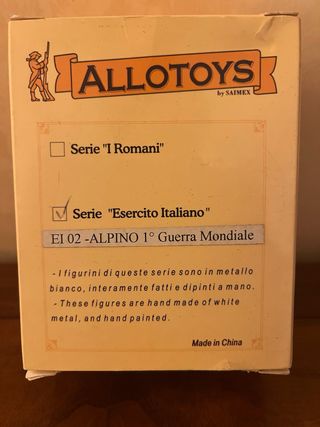 Soldatino Allotoys da collezione