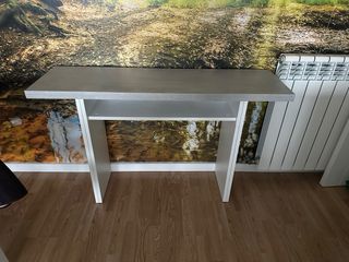 Mesa consola plegable cocina o recibidor Gio gris