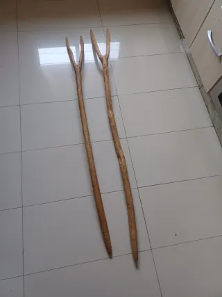 Bonitas Horquitas de madera antiguas