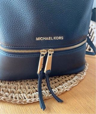 Bolso Michael Kors Piel Negro Auténtico