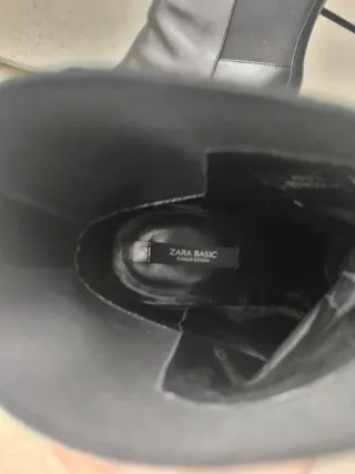 Botines tacón Zara Talla 39