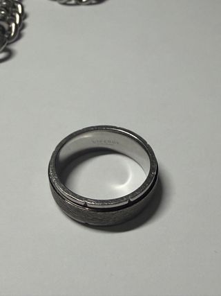Anillo Viceroy acero original Hombre