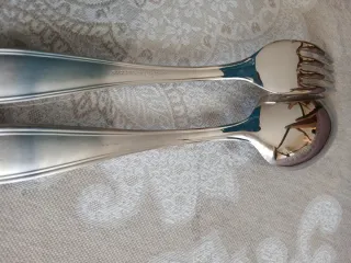 Posate Abert acciaio pesante 18/12