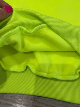Sudadera Amarilla Neon Talla M o  L Nueva Estrenar