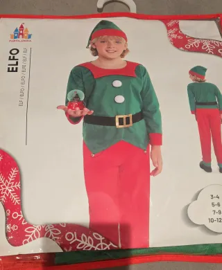 Disfraz de Elfo Talla 7-9