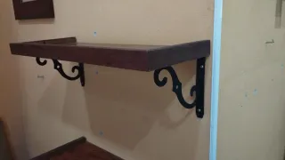 Estantería Madera y Metal